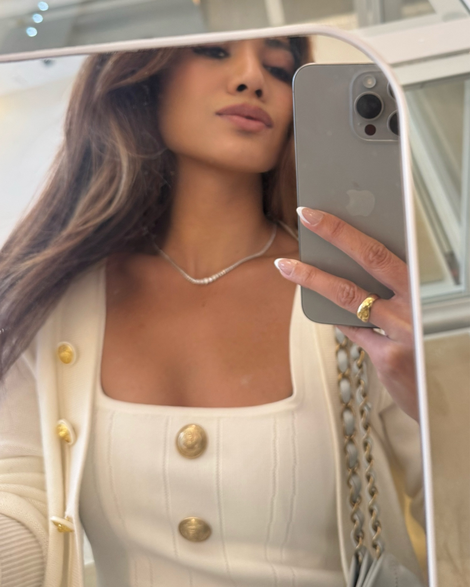 Stunning graduated diamond tennis necklace from Ring Concierge going on sale this week 🤌🏽 

#LTKStyleTip #LTKSaleAlert