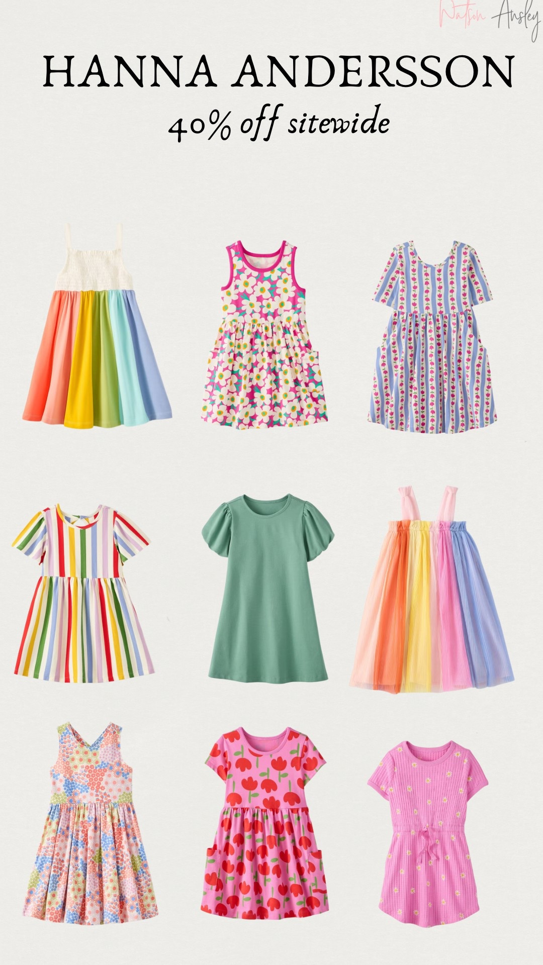 Shop 40% off Hanna Andersson sitewide! We love their dresses for Ansley! They’re such good quality & timeless. 

Click below to shop. 

Dresses | sale | tops | swim | kids | baby | toddler | rainbow | twirl 



#LTKSaleAlert #LTKKids #LTKBaby