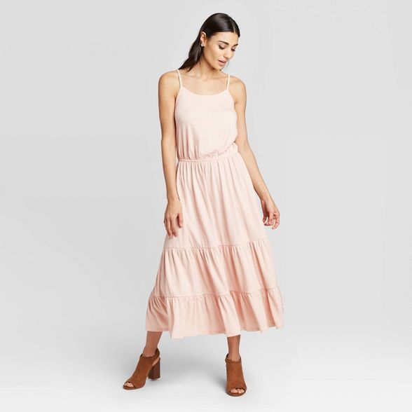 Women's Sleeveless Scoop Neck Midi Dress - Knox Rose™ | Target
