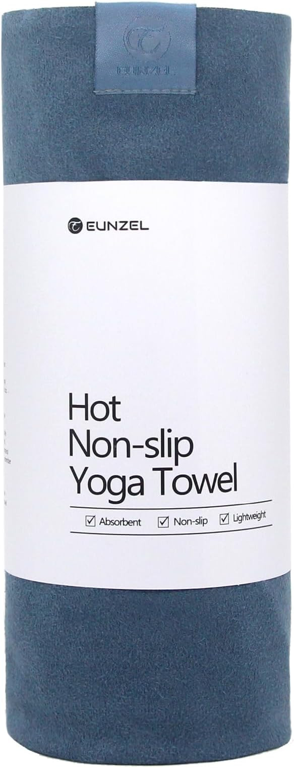 Eunzel Hot Yoga Towel, Super Absorbent Yoga Mat Towel Soft Suede Microfiber Non-Slip Towel for Bi... | Amazon (US)
