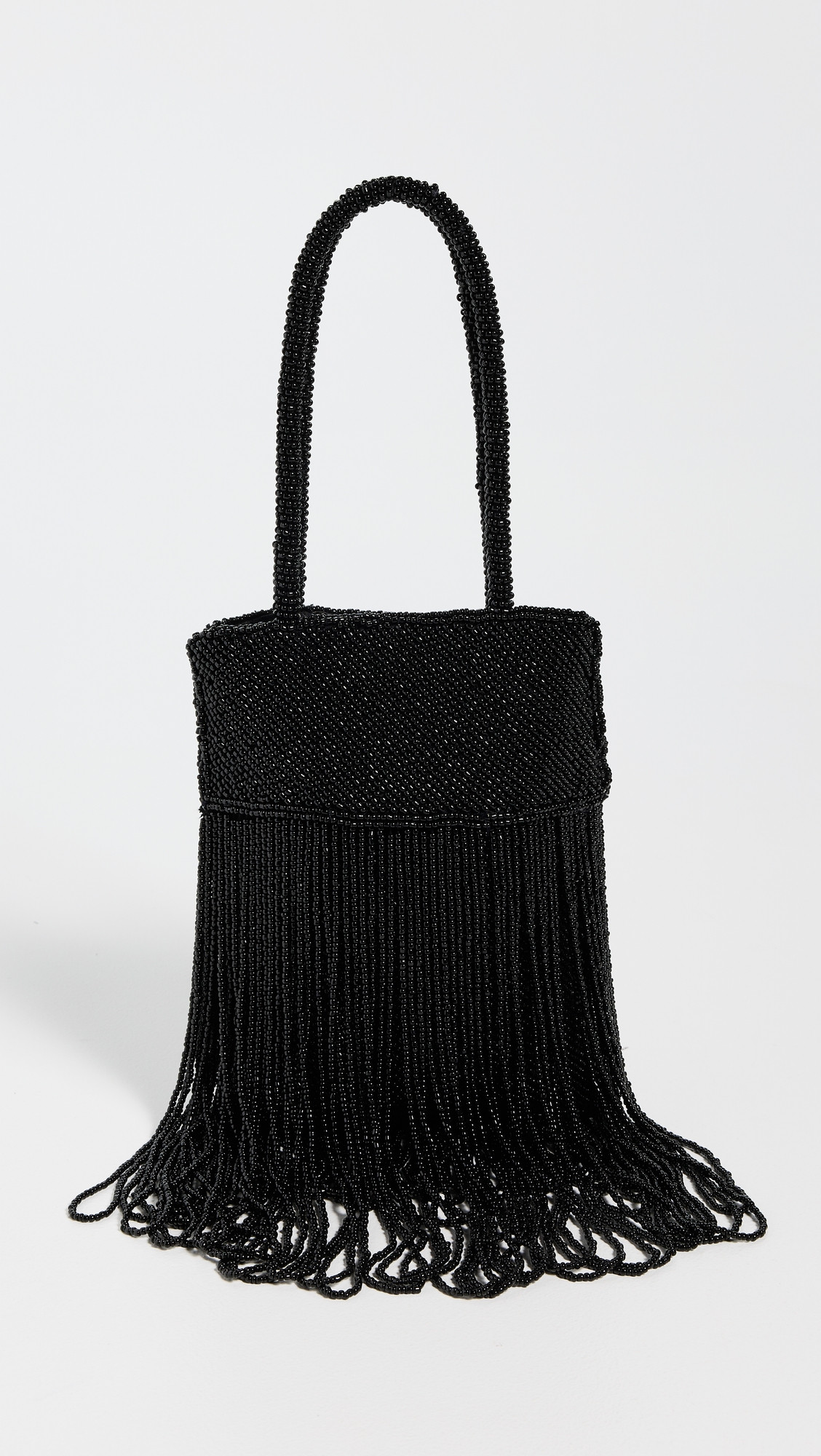 Valentina Mini Beaded Bag - Black Beaded | Shopbop