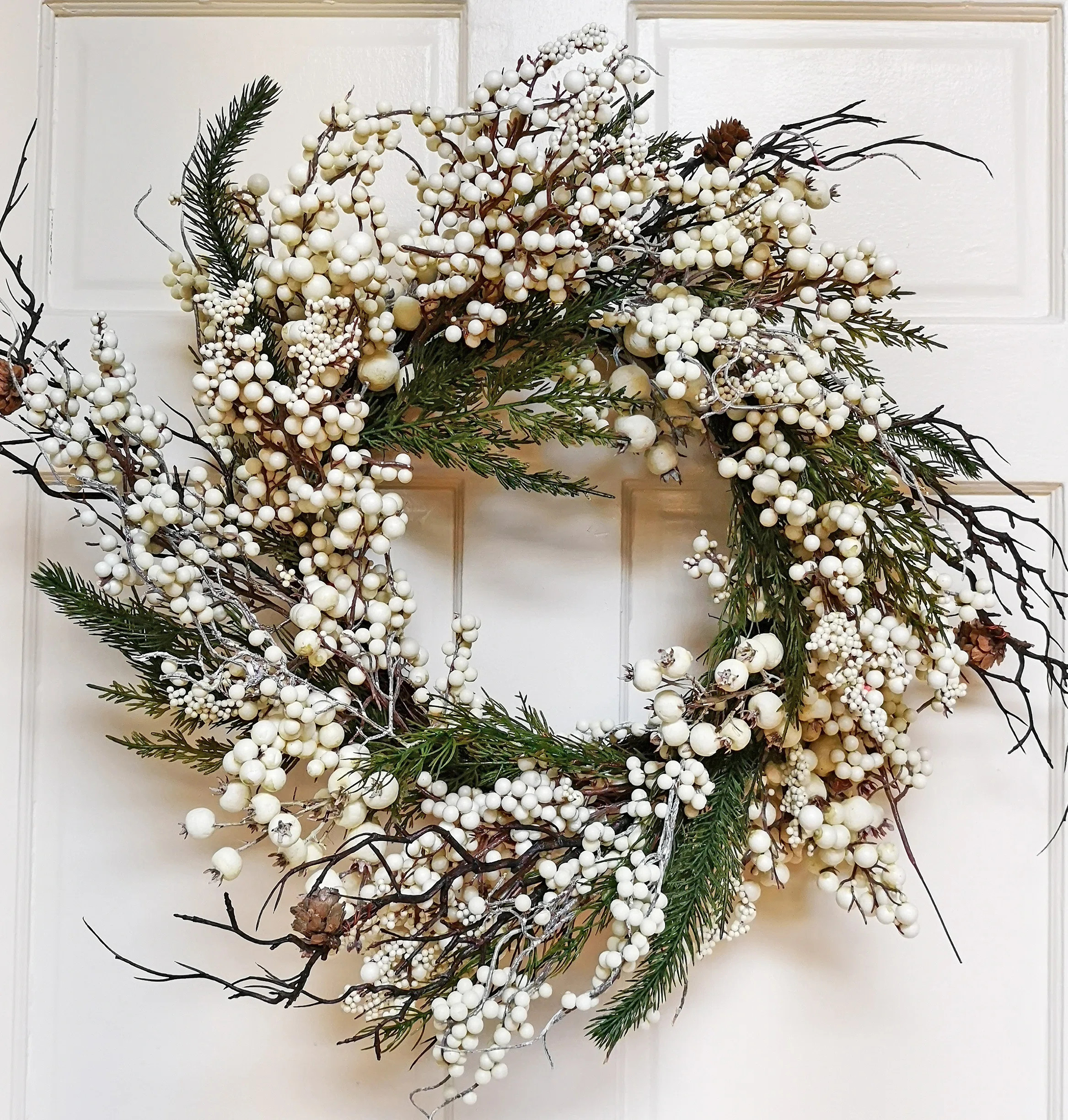Berry Cedar 26" Foam Wreath | Wayfair North America