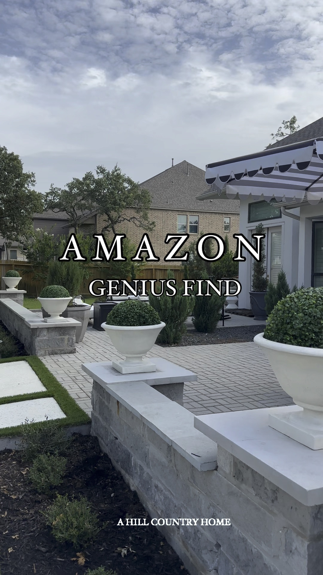 Amazon genius find using the best faux boxwoods I have ever seen!! 

#LTKSeasonal #LTKVideo #LTKHome