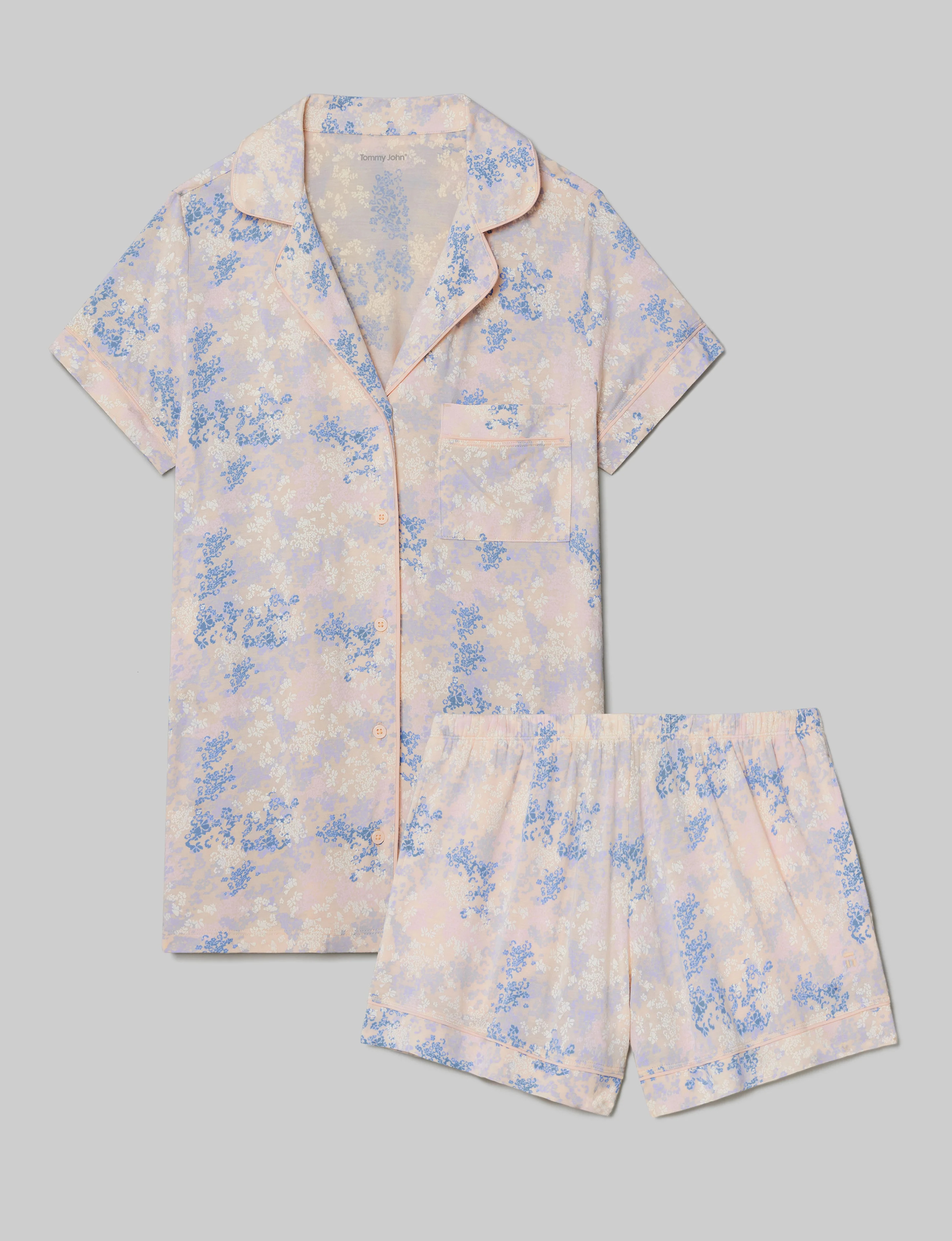 Women's Downtime Pajama Top & Short Set | Tommy John