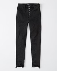 High Rise Super Skinny Ankle Jean | Abercrombie & Fitch (US)