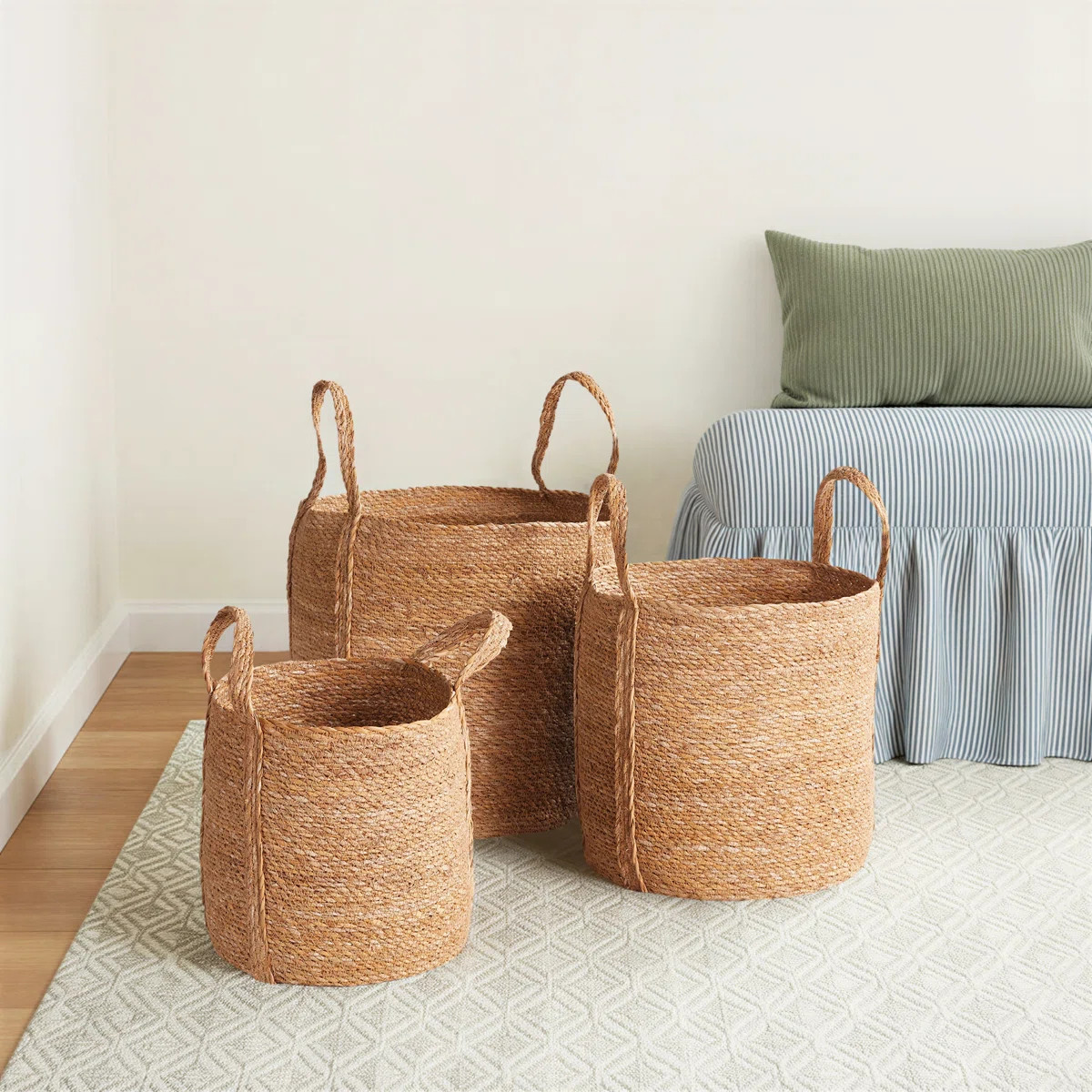 Birch Lane\u2122 Bayla Seagrass Decorative Basket | Wayfair North America