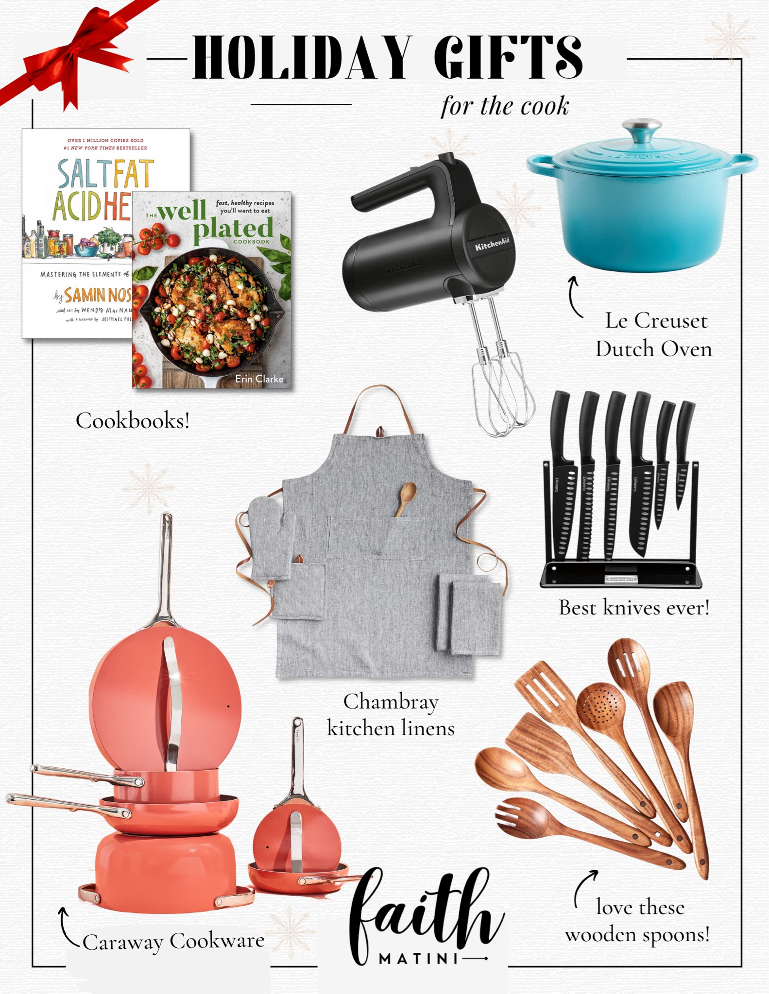Gift guide for the cook 👩‍🍳 


Holiday gift guide, gift guide for cooks

#LTKhome #LTKHoliday #LTKGiftGuide