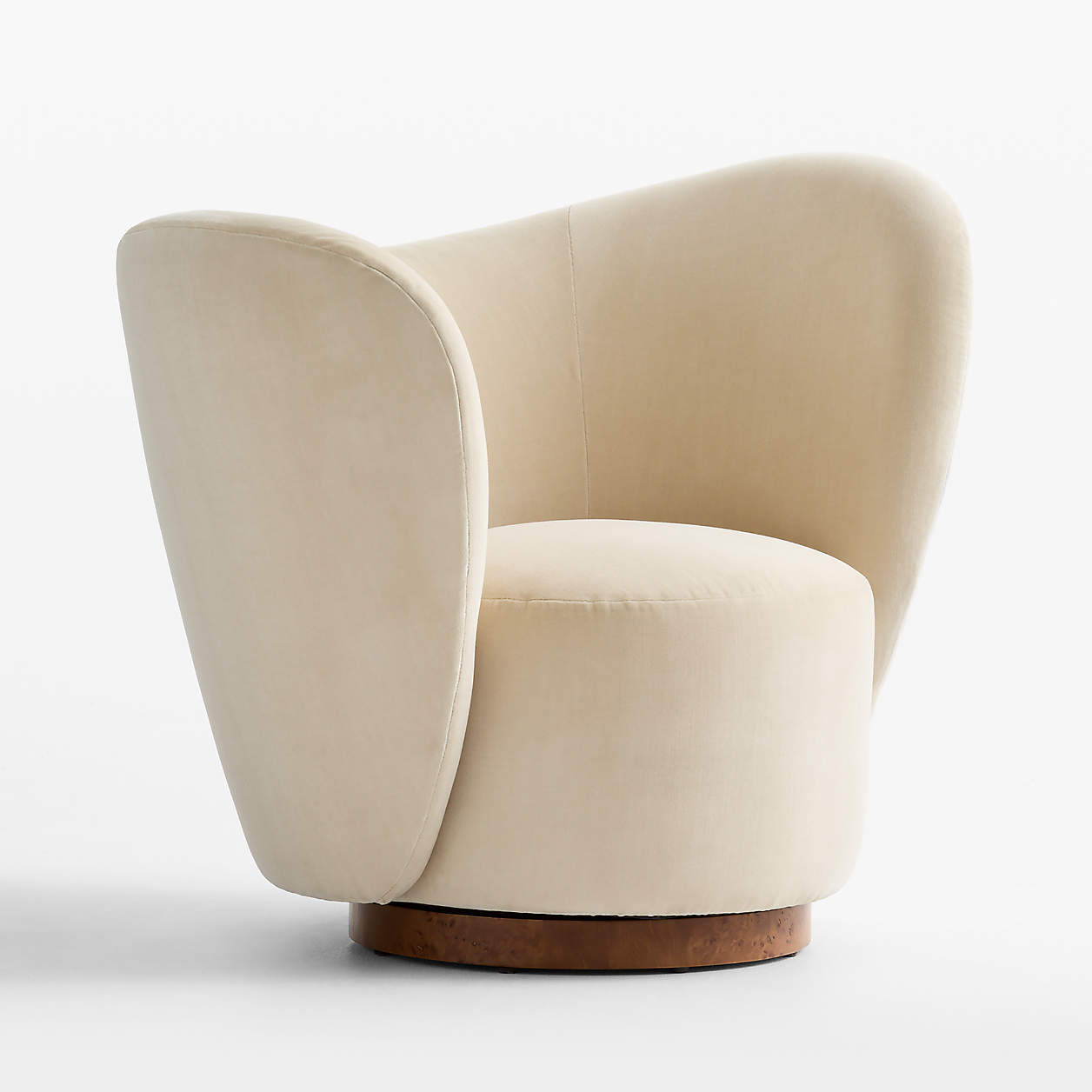 Tesoro Fabric in Porcelain | Crate & Barrel