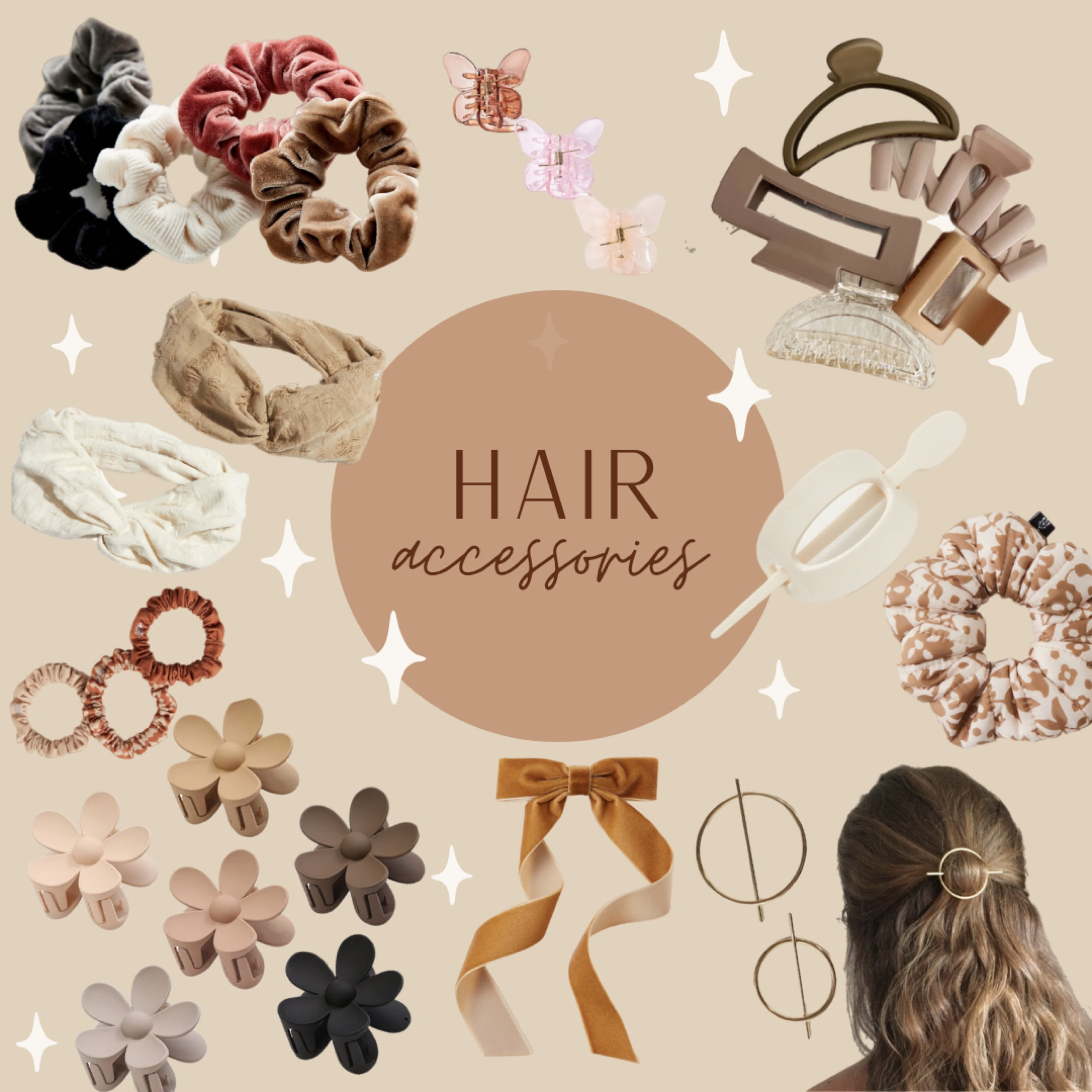 Modern, minimalist hair accessories. These are some of my favorites right now! Neutral, low-tension on the hair, and trendy! ✨

#LTKunder50 #LTKsalealert #LTKstyletip