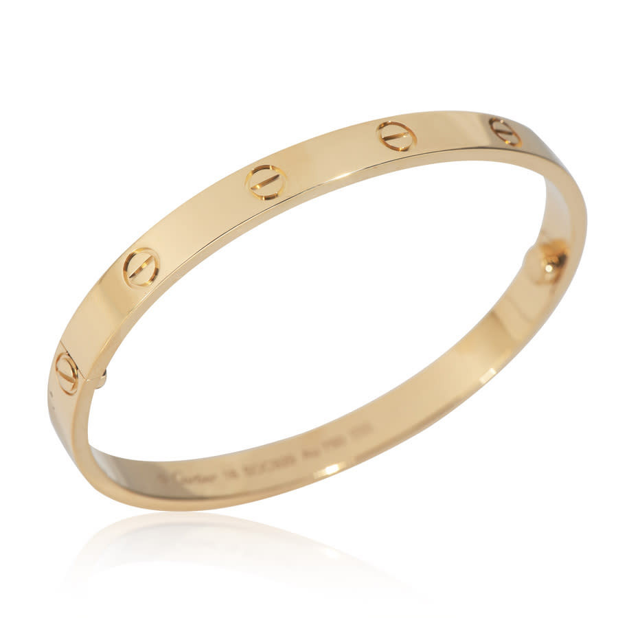 Pre-Owned Cartier Love Bracelet (Yellow Gold) | Jomashop.com & JomaDeals.com