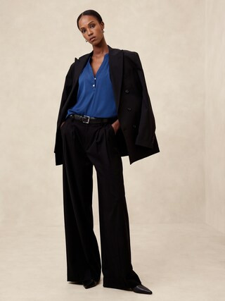 Button Dolman Blouse | Banana Republic Factory