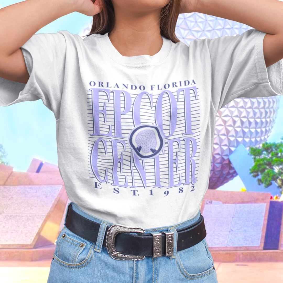Epcot Center University Style T-shirt - Etsy | Etsy (US)
