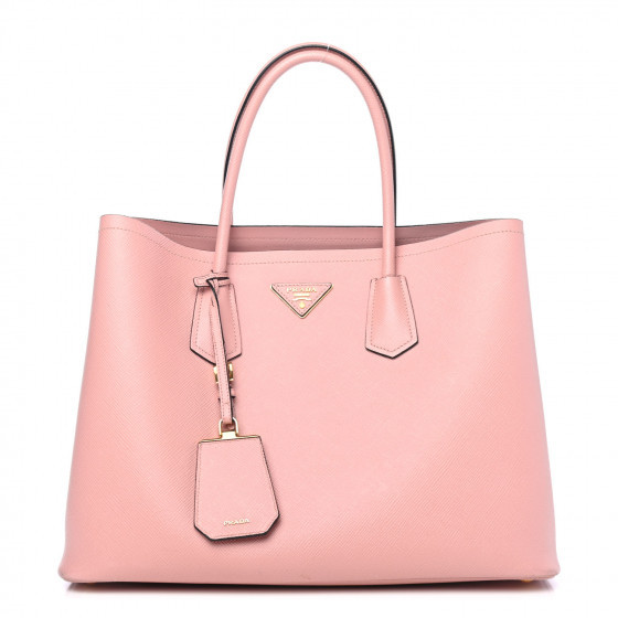 PRADA

Saffiano Cuir Medium Double Bag Orchidea | Fashionphile