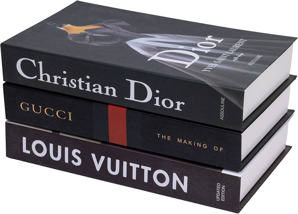 Fashion Inspired Decorative Books - Hardcover Fake Decorative Books for Coffee Table/Shelves with... | Amazon (US)