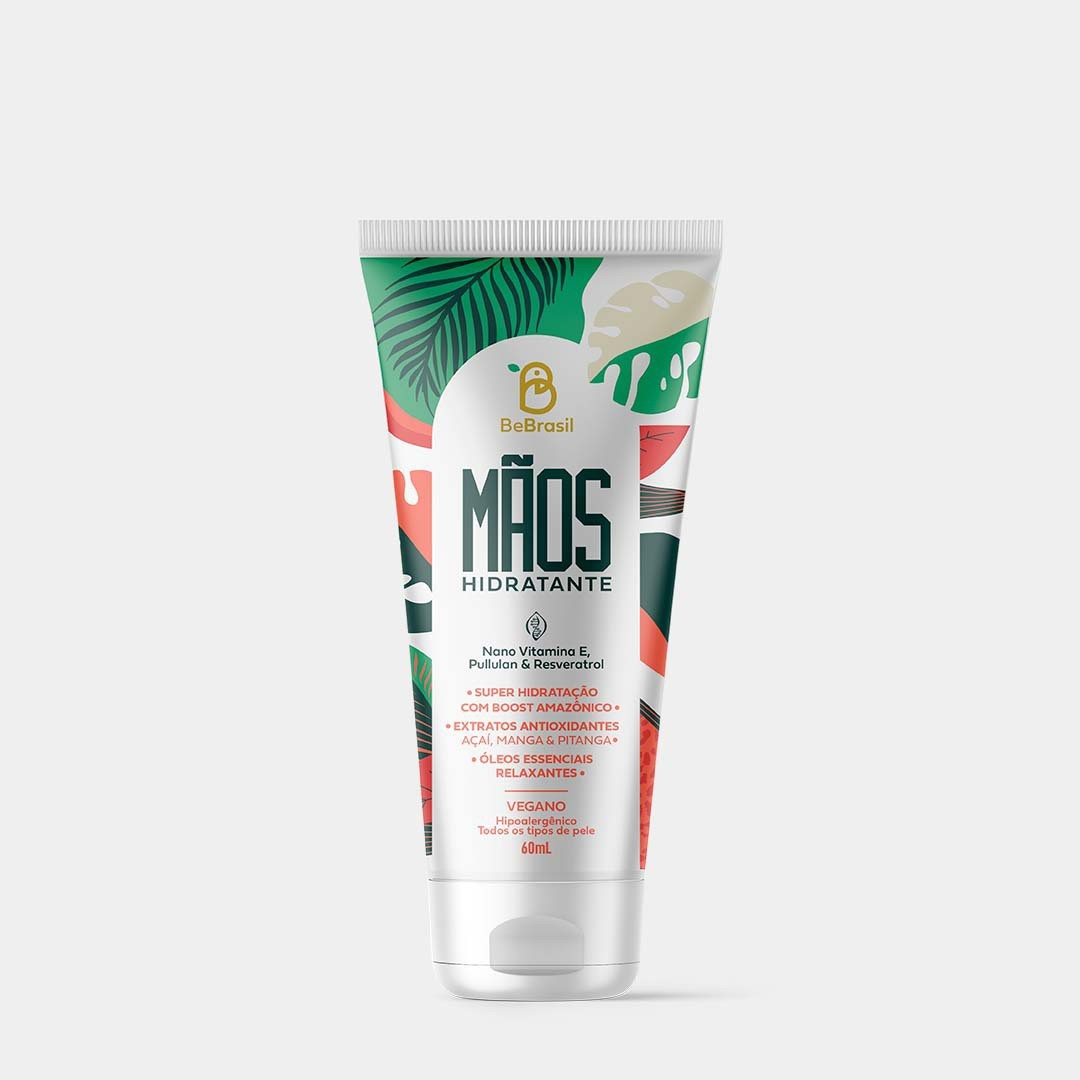 Creme de Mãos - 60mL - BeBrasil – Brasileira de Corpo e Alma | BeBrasil (BR)
