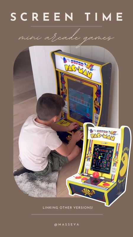 We love this fun mini arcades for the kids! They have a blast playing!

Kids games, arcade games, kids room 

#LTKkids #LTKhome #LTKfamily