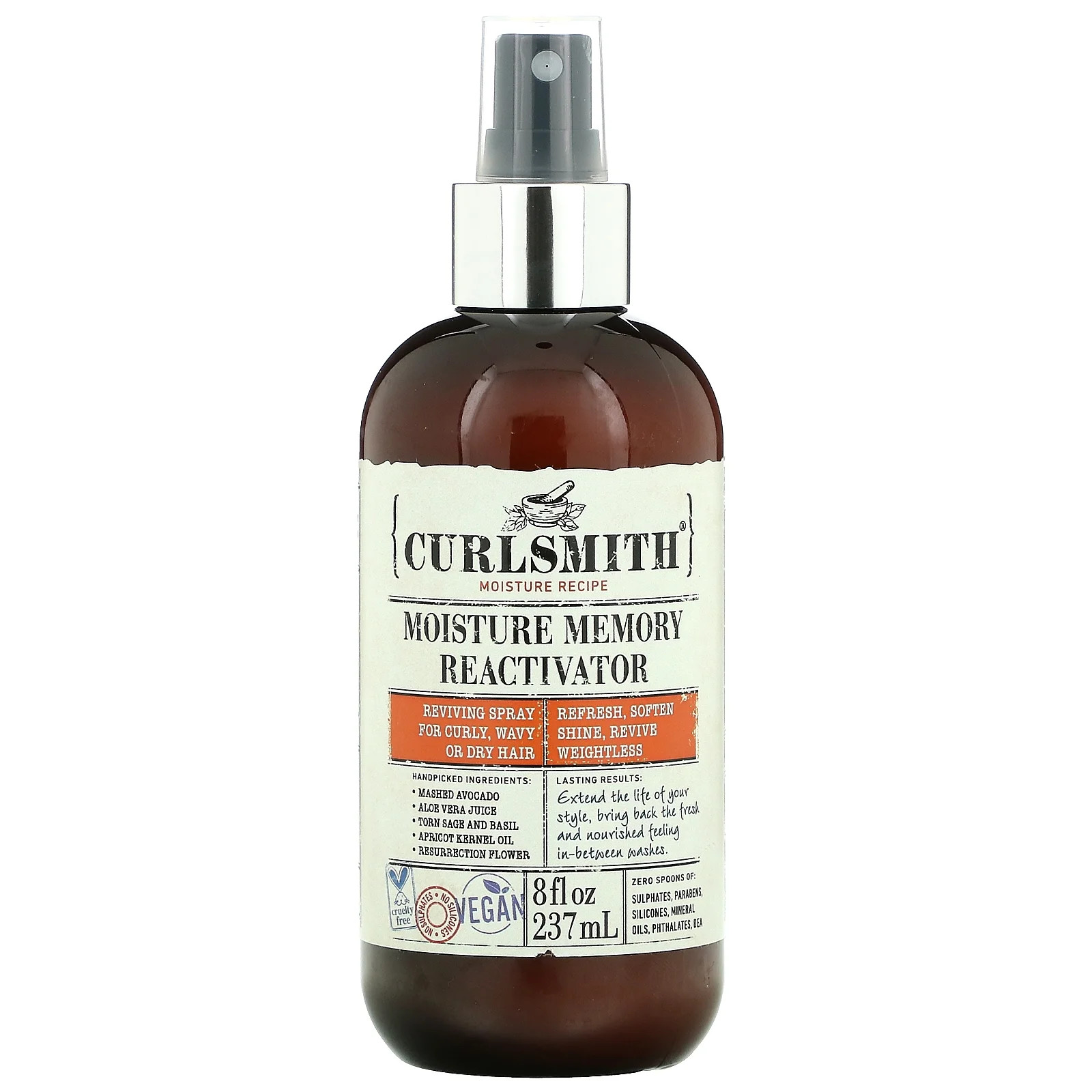 Moisture Memory Reactivator, 8 fl oz (237 ml), Curlsmith | Walmart (US)