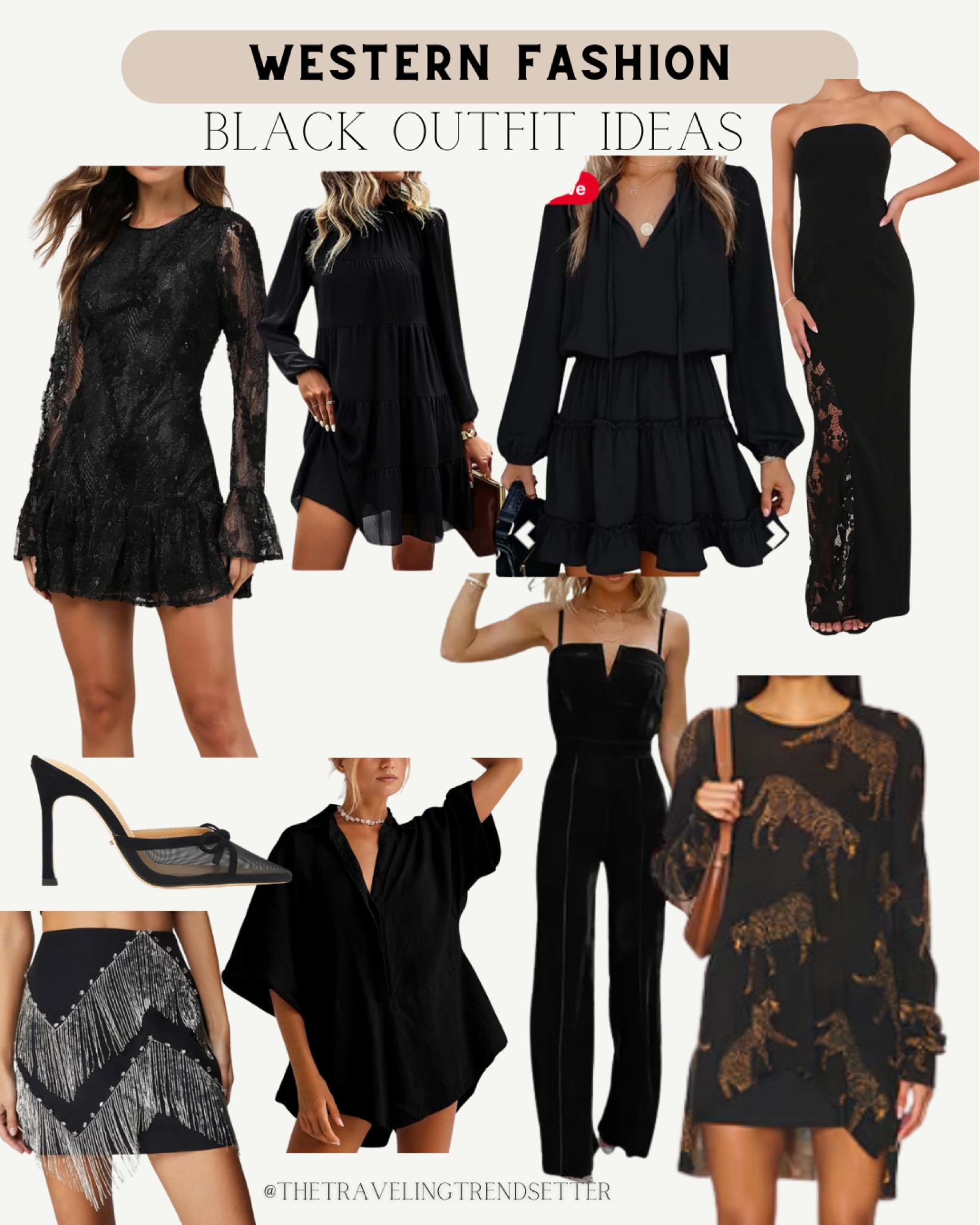 Western fashion black outfit ideas 

#LTKFindsUnder50 #LTKStyleTip #LTKFindsUnder100