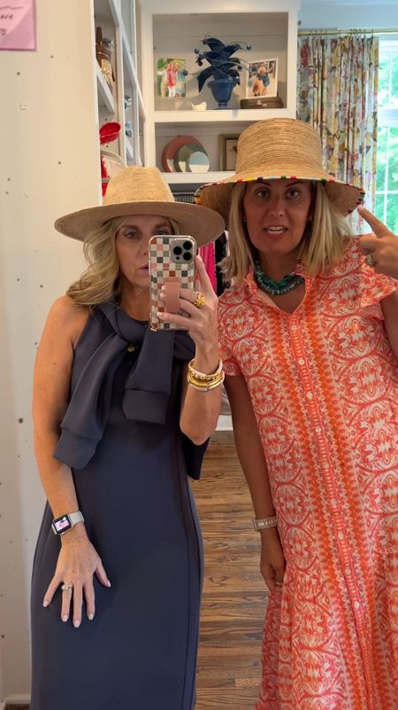 I’ve found my new sun hat for summer. Make that two. Use code MD20 for 29% off Sunshine Tienda this weekend. Wearing medium hats. 
Use code LISAXSPANX on Spanx 
Wearing small dress and sweatshirt 