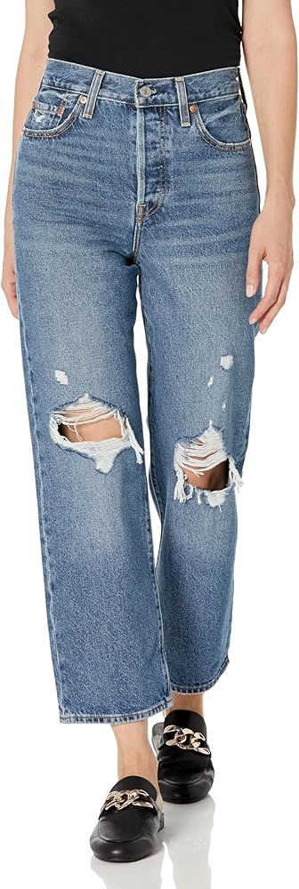 Levi's Women's Ribcage Straight Ankle Jeans | Amazon (US)