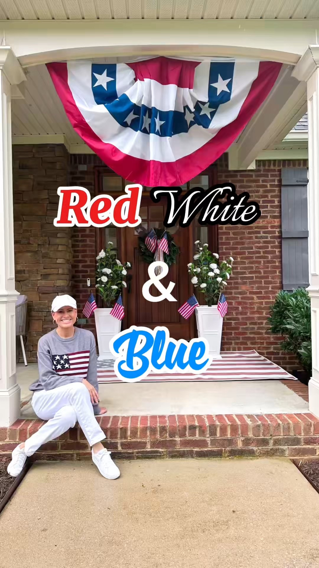 Bunting red white and blue. #amazon #flag #bunting 

#LTKHome #LTKSeasonal #LTKSummerEdit