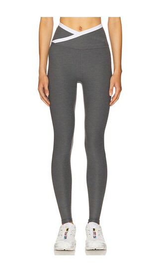Beyond Yoga Spacedye Outlines High Waisted Midi Legging in Grey. - size L | Revolve Clothing (Global)