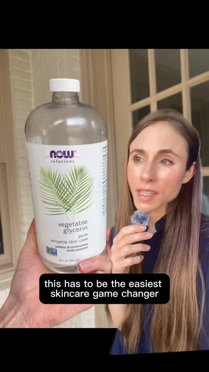 Vegetable glycerin is such a simple and effective ingredient to incorporate into a skincare routine. Glycerin is a powerful humectant that helps draw water into the skin, providing deep, long-lasting hydration.

Glycerin can help reduce water loss from the skin at higher concentrations and why well-hydrated skin can look smoother and more plump. Improved hydration can also temporarily diminish the appearance of fine lines, making glycerin a simple option for softer, smoother-looking skin.

#Glycerin #Skincare #HydratedSkin #DrySkin #Dermatologist #DrDray #SkinCareTips #FineLines #Humectant #SkinBarrier 

 #LTKBeauty