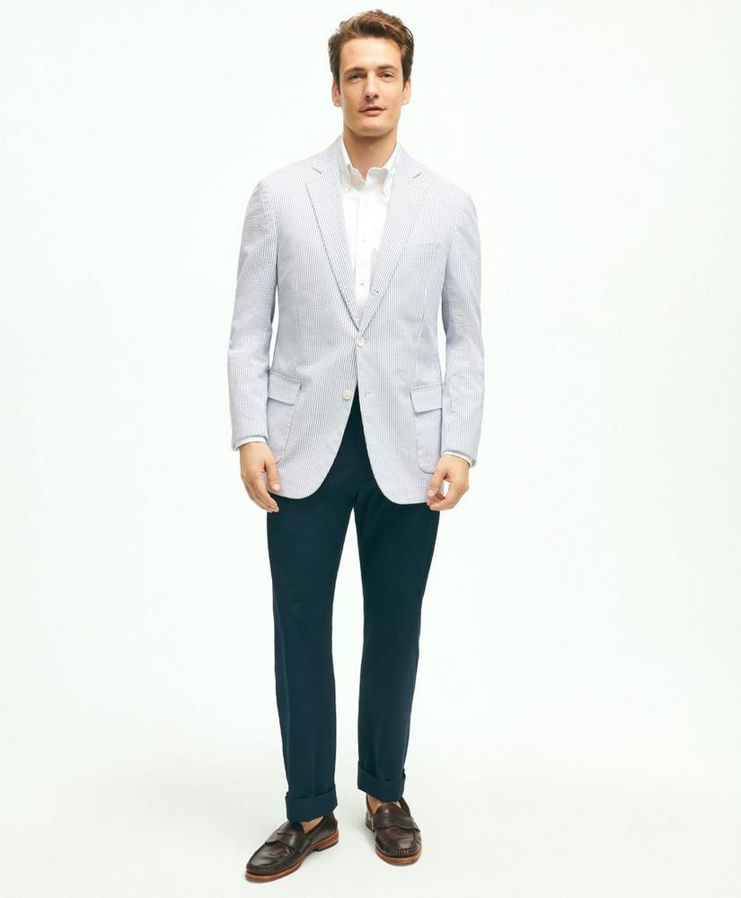Regent Classic-Fit Stretch Cotton Seersucker Sport Coat | Brooks Brothers
