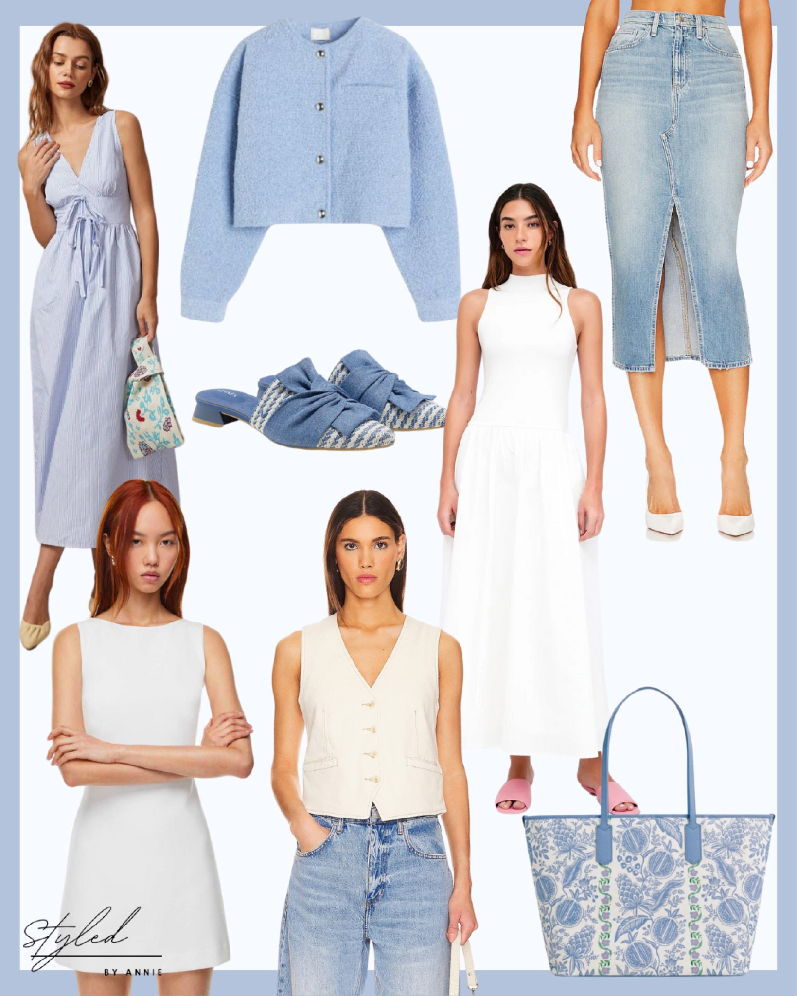 The Business Casual Edit🩵

These pieces are perfect for a summer internship, new job, networking event, or for a new teacher! Loving these fun colors and layer-able pieces!!

#LTKU #LTKWorkwear #LTKItBag