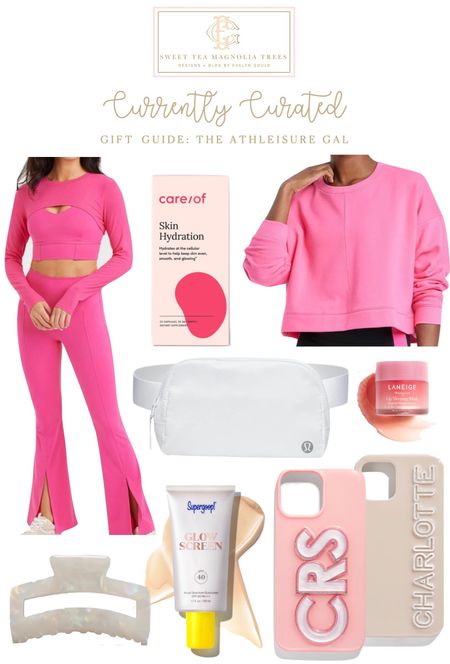 GIFT GUIDE: The Athleisure Gal!! For the girl who always wants to look pulled together even when she’s comfy 💕 HUGE Target sale on these pieces right now!!! Includes Target athleisure, Baublebar phone cases, Lululemon belt bag + claw clip, Sephora Supergoop + Laneige Lip Mask, and more! 

#LTKunder50 #LTKfit #LTKGiftGuide