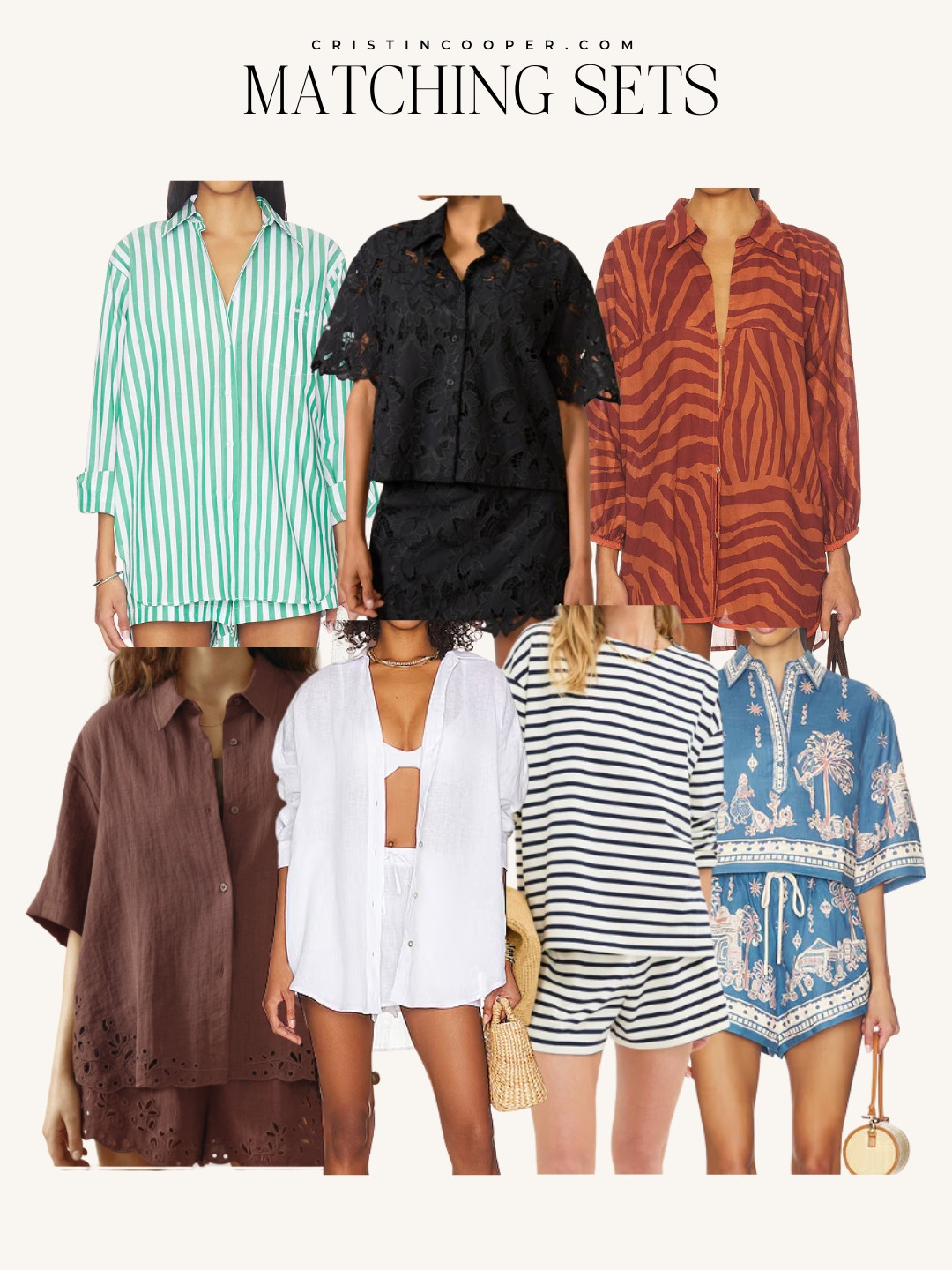 Matching sets as we gear up for spring 

 #LTKSeasonal