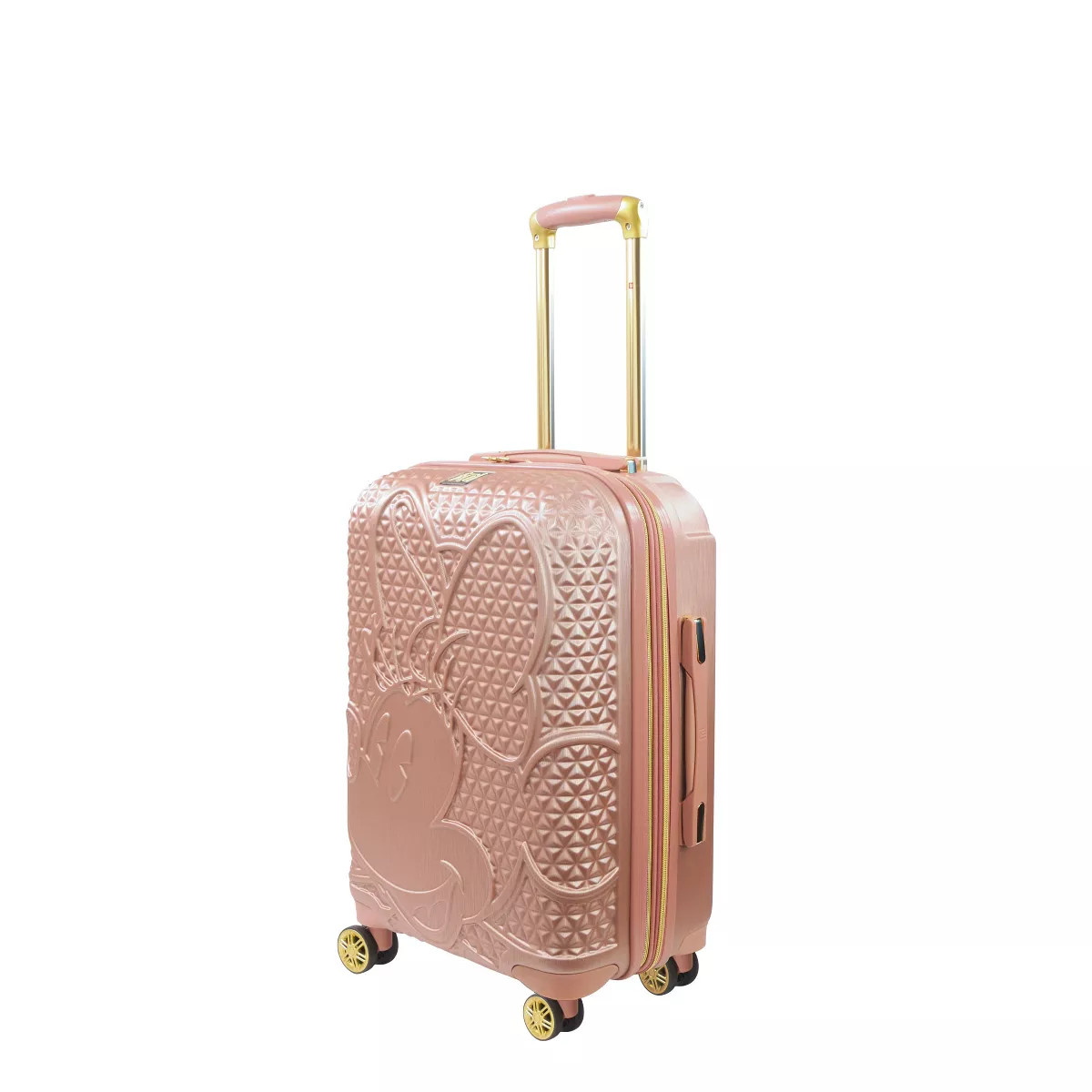 Disney Ful Textured Minnie Mouse 21in Hard Sided Rolling Luggage | Target