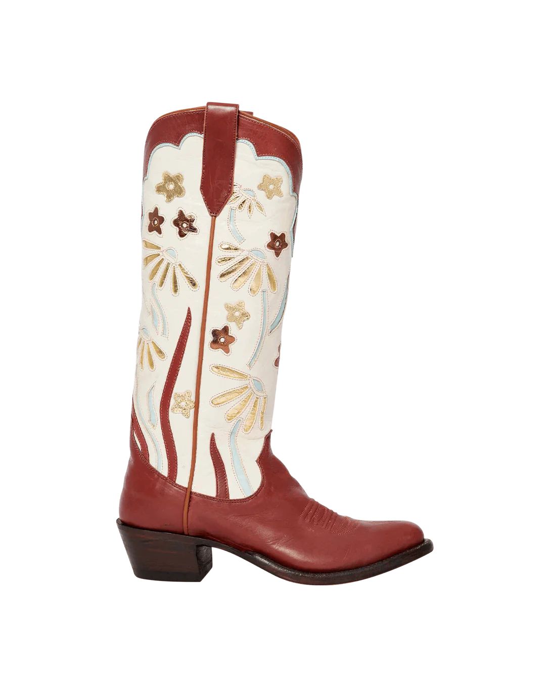 Rory Crème | Luxury Fashion Women's Cowboy Boots | Miron Crosby | Miron Crosby