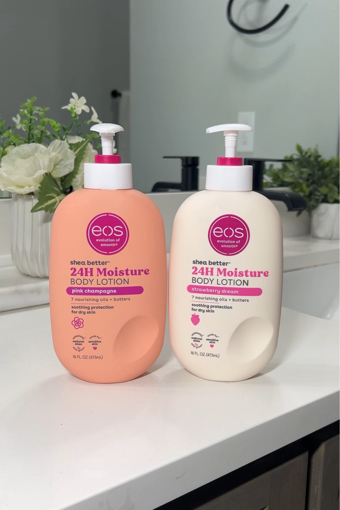 new eos body lotions!! 