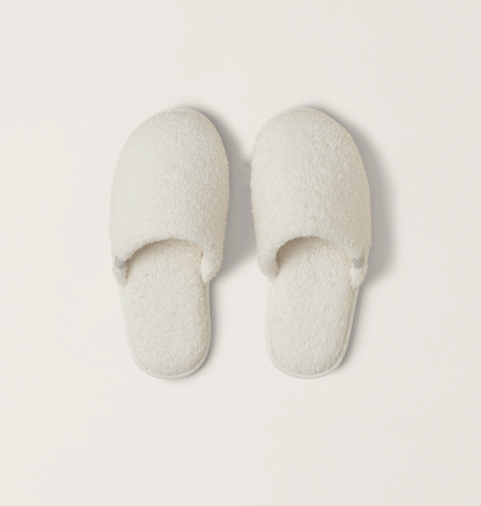 Barefoot Dreams Cozy slippers 

#LTKFindsUnder100 #LTKMidsize #LTKGiftGuide
