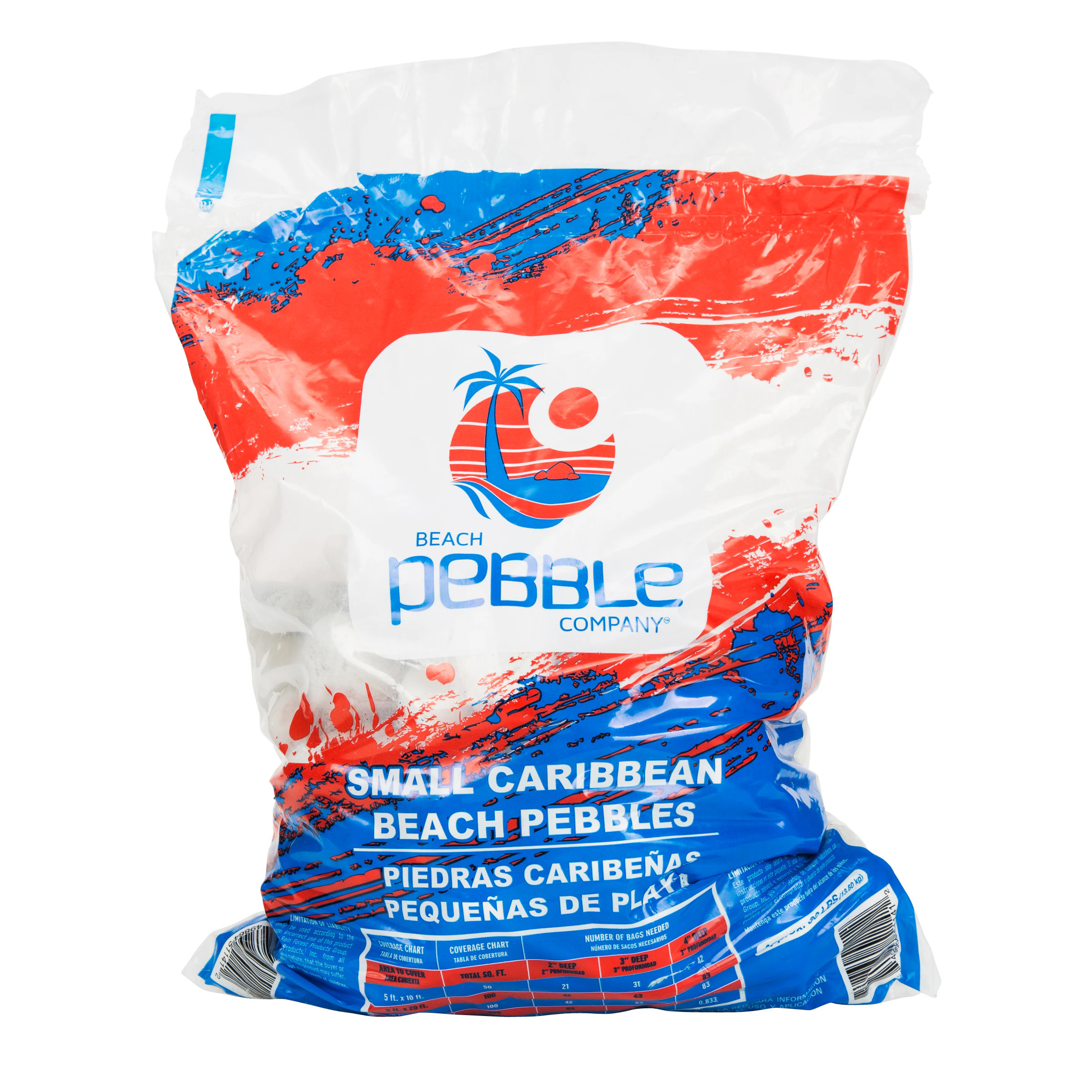 Beach Pebble Company 0.4-cu ft White Pebbles | Lowe's