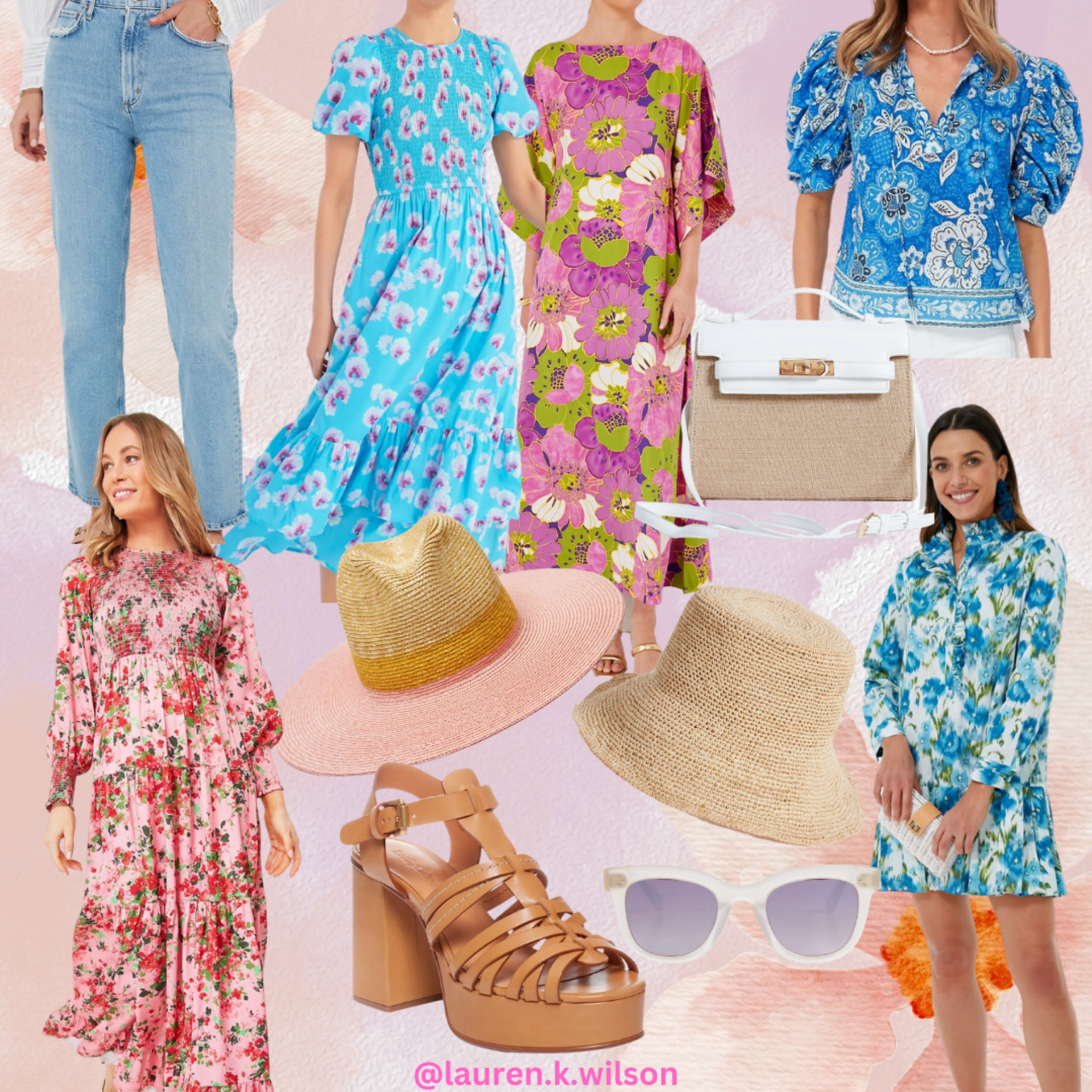 Tuckernuck new arrivals. Spring dresses . Flora dresses. Straw hat. Bucket hat.
Spring heels. Spring bags. Spring style. Spring inspo. Vacation look. Vacation style


#LTKSeasonal #LTKunder100 #LTKshoecrush