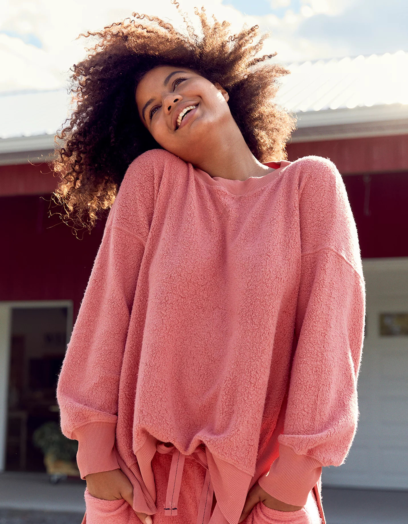 Aerie Cozy Good Vibes Oversized Sweatshirt | American Eagle Outfitters (US & CA)