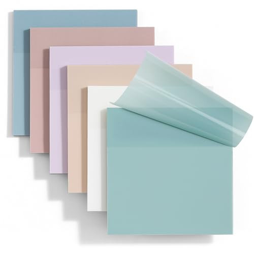 Transparent Sticky Notes - Pastel Color Clear Sticky Notes, 3x3 inch, Waterproof, 300 Sheets for College, School & Office | Amazon (US)