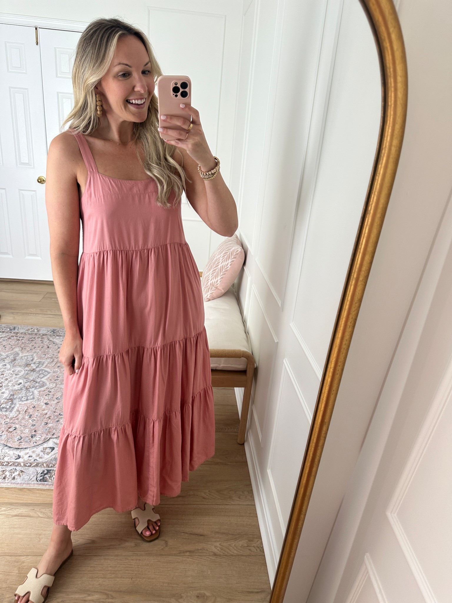 I’ve owned this tiered maxi in multiple colors! It’s a great everyday dress for summer! Wearing a med 

#LTKMidsize #LTKStyleTip #LTKFindsUnder50