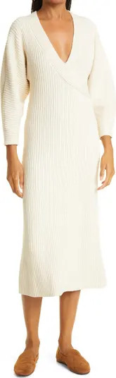 Mara Hoffman Samira Long Sleeve Organic Cotton Blend Sweater Dress | Nordstrom | Nordstrom