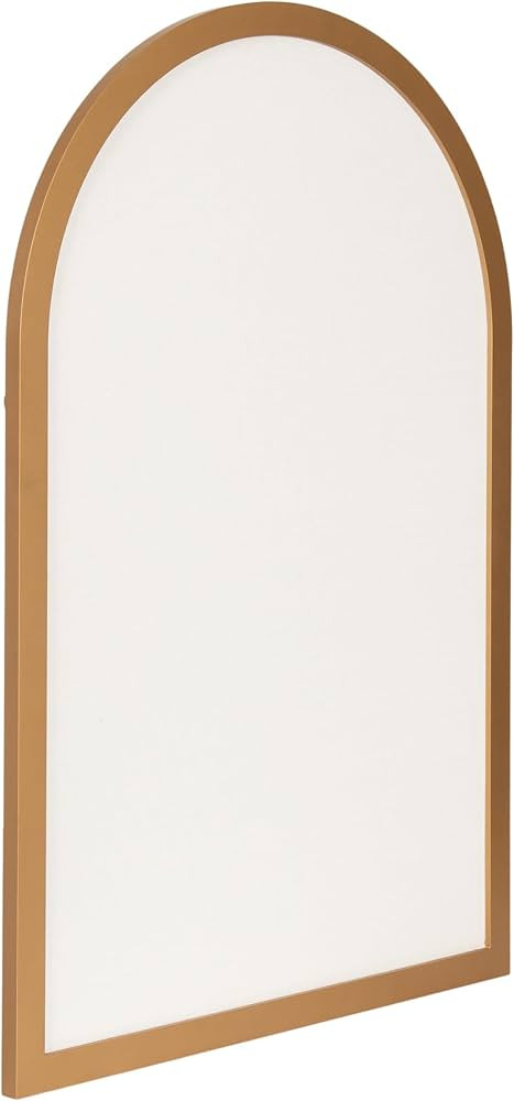 Kate and Laurel Holbrook Glam Framed Arch Fabric Pinboard, 24 x 36, Gold, Decorative Modern Arche... | Amazon (US)