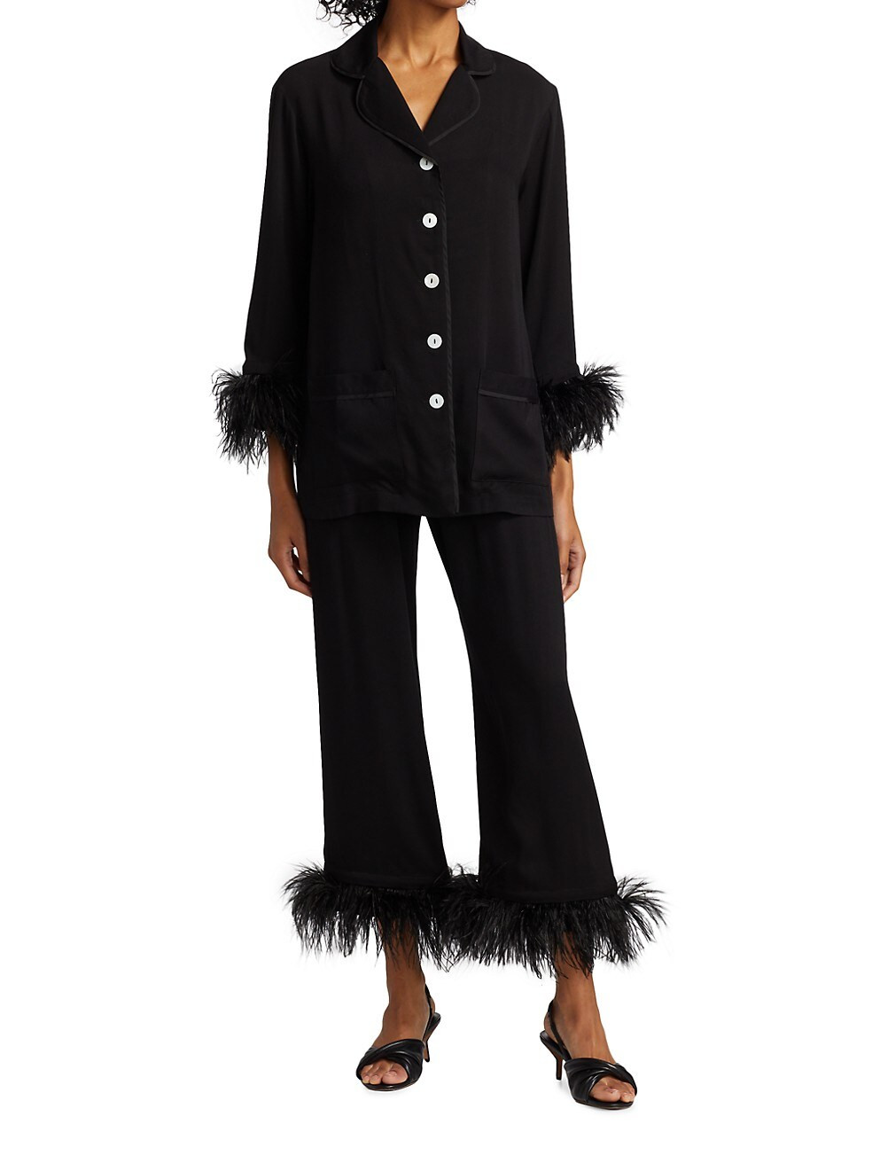 Two-Piece Party Double Pajama Set | Saks Fifth Avenue