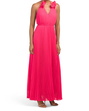 Evie Pleated Dress | TJ Maxx