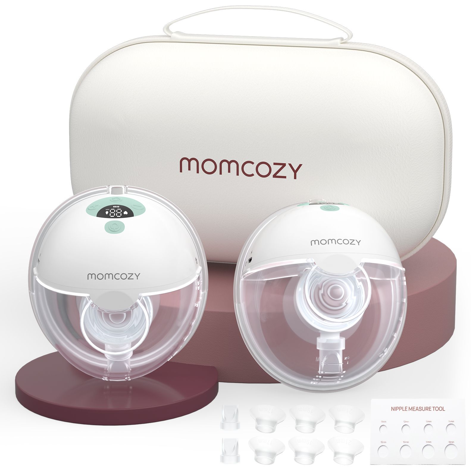 Momcozy M5 Double Electric Breast Pump, Portable Breast Pump Green with Breast Pump Carrying Case... | Walmart (US)