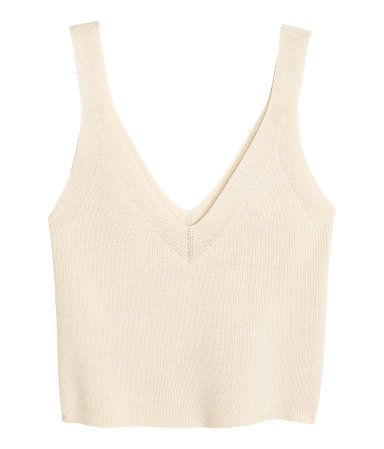 Rib-knit Top | H&M (US)