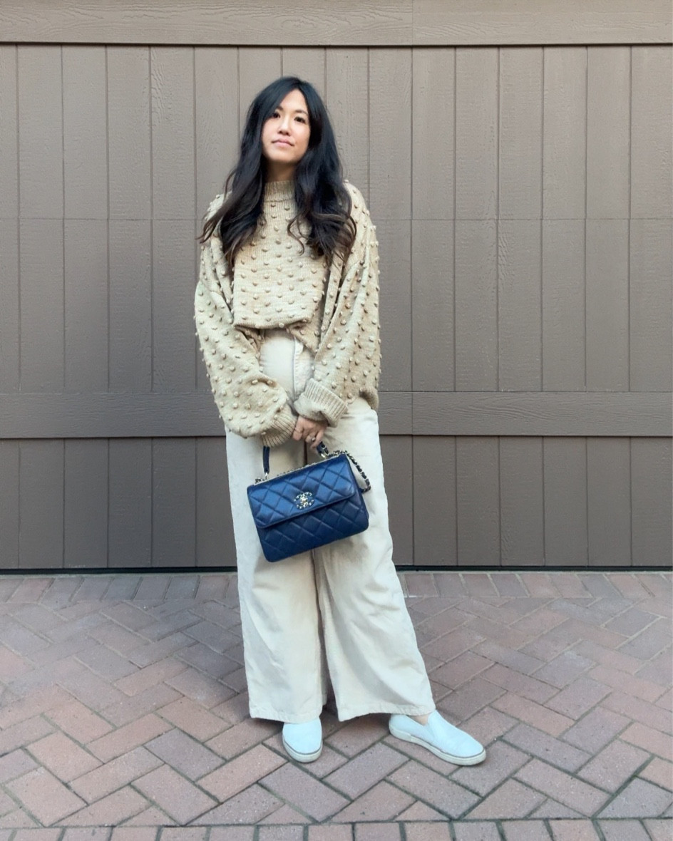 Monochrome weekend look wearing pants even though I said I wouldn’t wear pants 🥸

Sweater in size M

#LTKworkwear #LTKMostLoved #LTKSeasonal