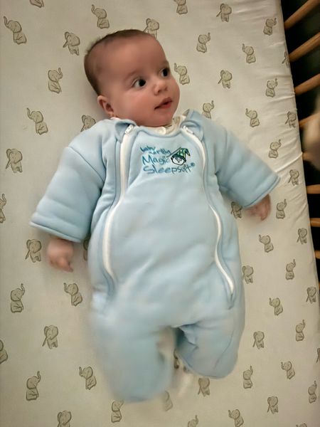 My boys sleep so well in this! Just started using it when they were 4 months old as a transitional sleep suit out of the swaddle and before the dreamland  

#LTKkids #LTKbaby