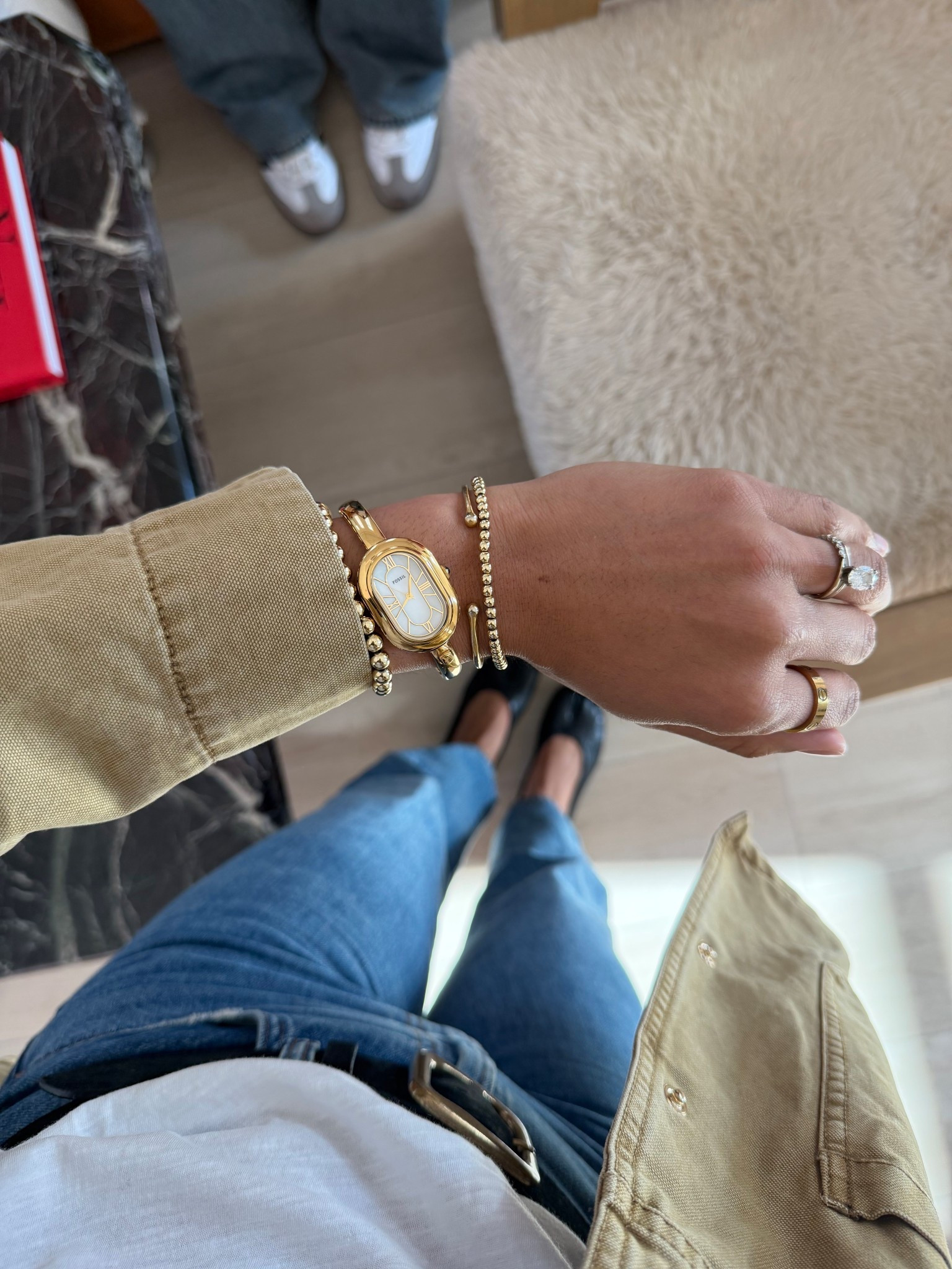 my daily stack! 🌟✨💫


Jewelry stack, wrist candy, bracelets, gold jewelry, dainty watch, every day bracelets 

#LTKootd #LTKgrwm