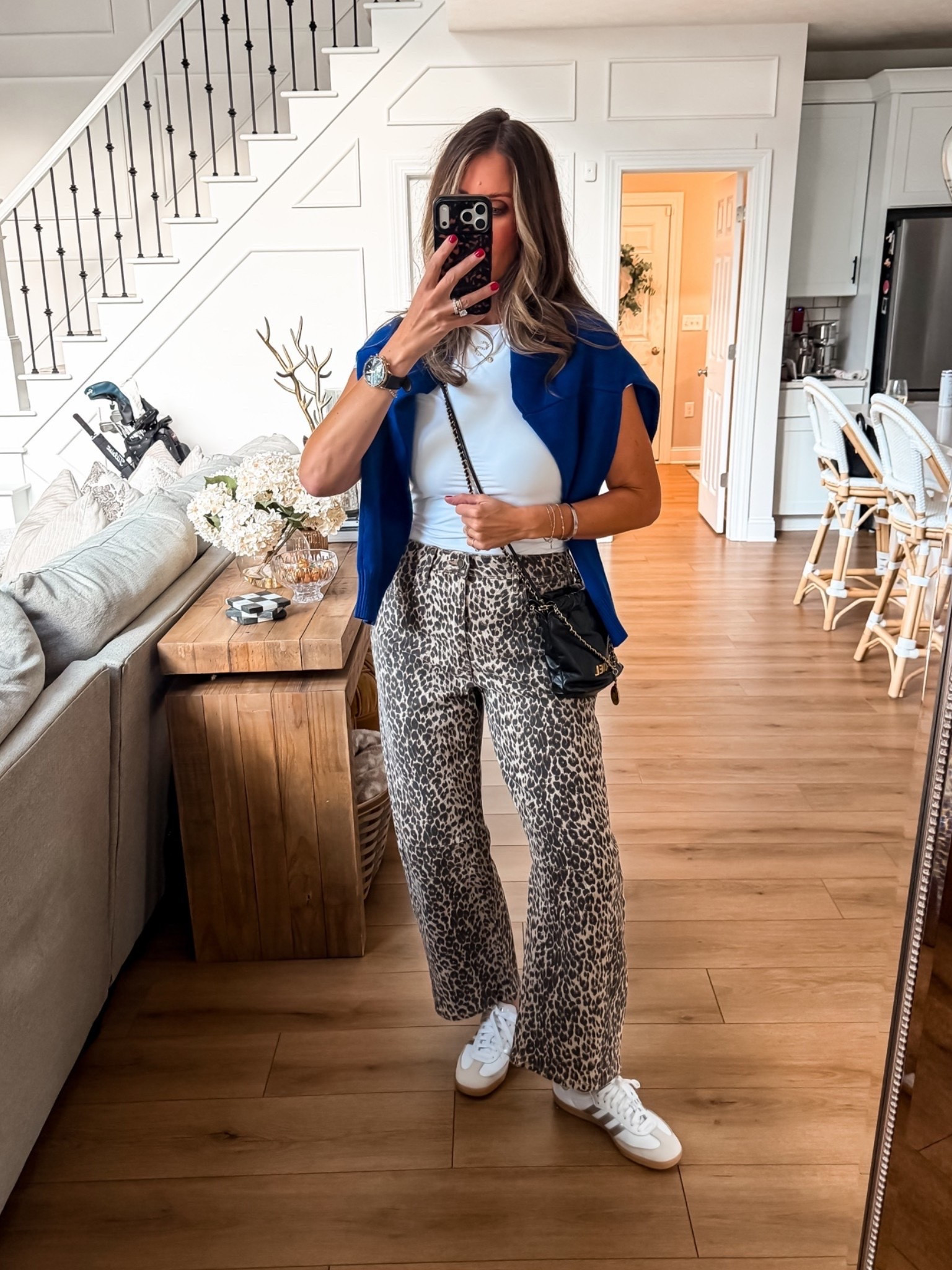 Friday night lights called for denim and a little game night energy. These jeans have a relaxed fit that feels comfortable for sitting in the stands but still looks put together for dinner before or after the game. I’m wearing a size 29 in the Avara denim.

Friday night lights, fall game night outfit, Avara denim, size 29 jeans, casual fall outfit, football game outfit, fall denim, mom style, game day fashion, women over 40 fashion, themominstyle

#LTKdayinmylife #LTKootd #LTKgrwm
